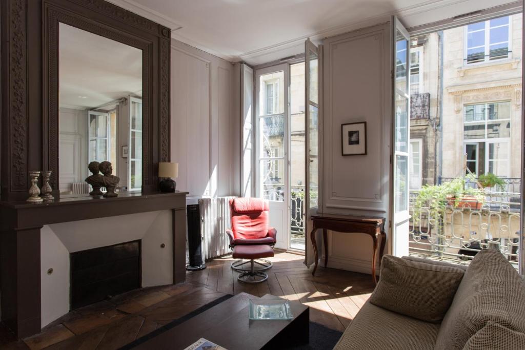 Maison D'Hotes Chambre En Ville Bordeaux Rum bild